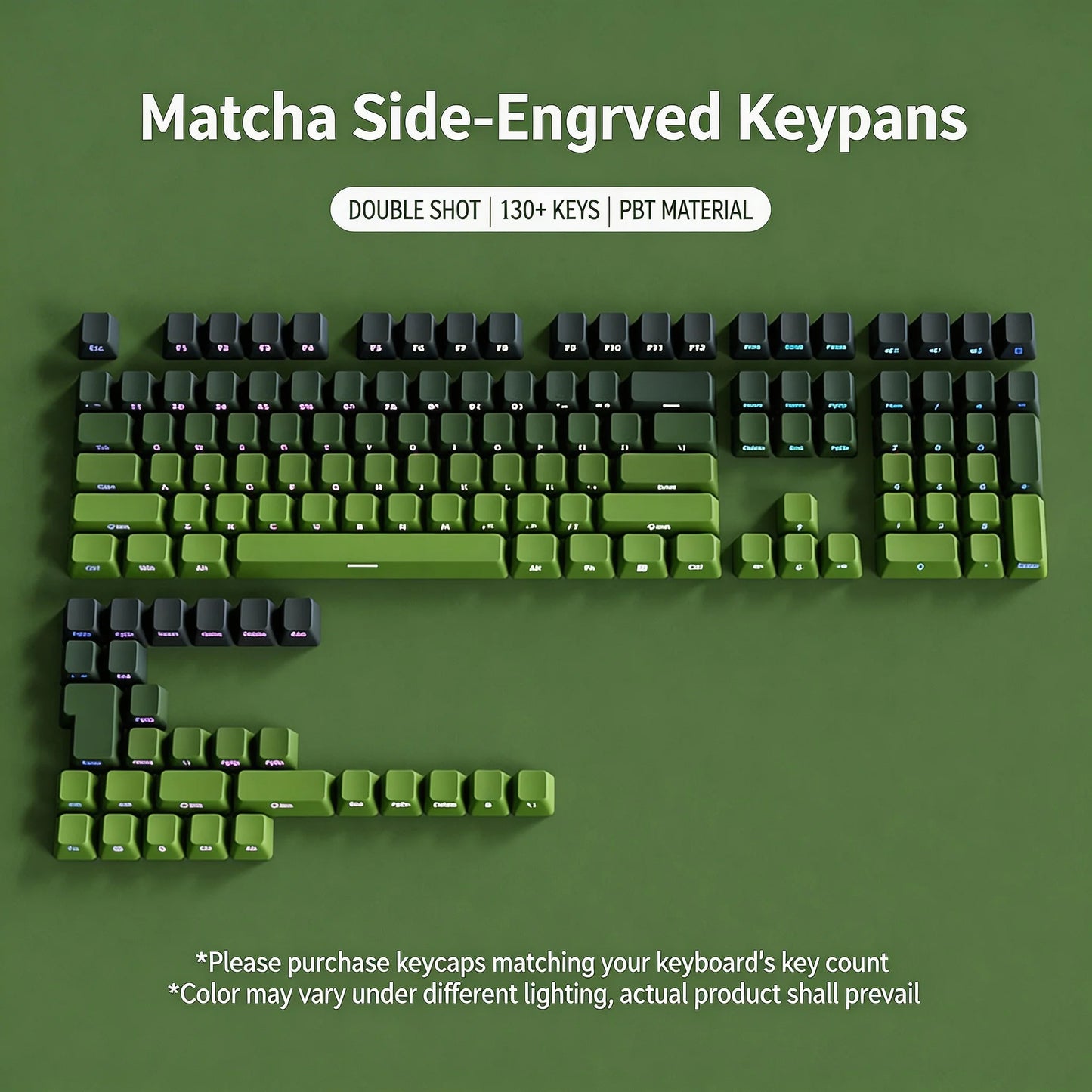 Keycaps de impresion lateral