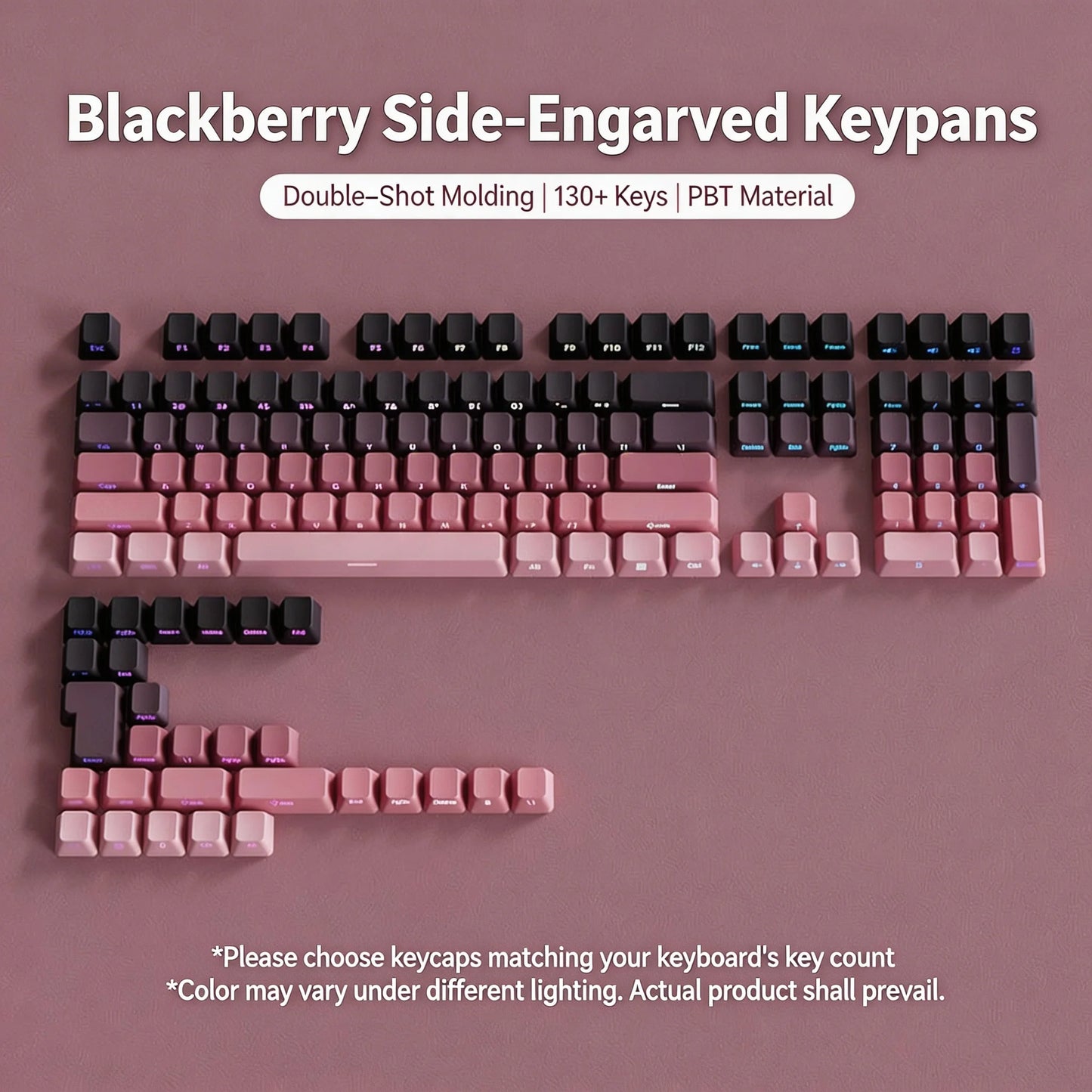Keycaps de impresion lateral